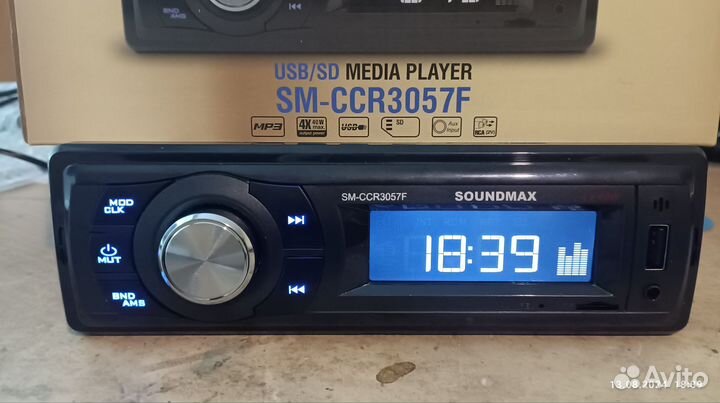 Soundmax SM-CCR3057F автомагнитола