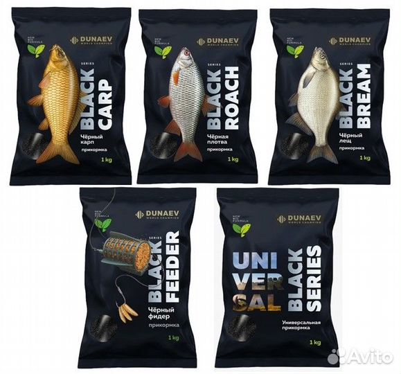 Прикормка Dunaev Black, World champion, Premium