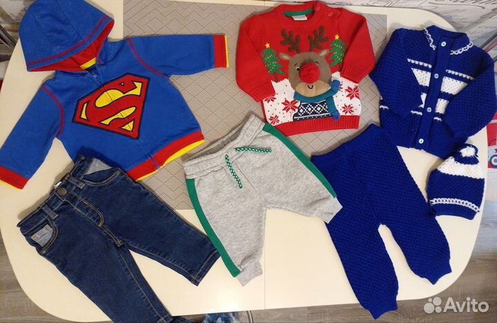 Пакет детских вещей 62-68рост