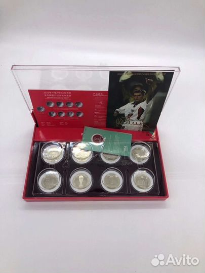 Набор монет Катар 2022 чм футбол