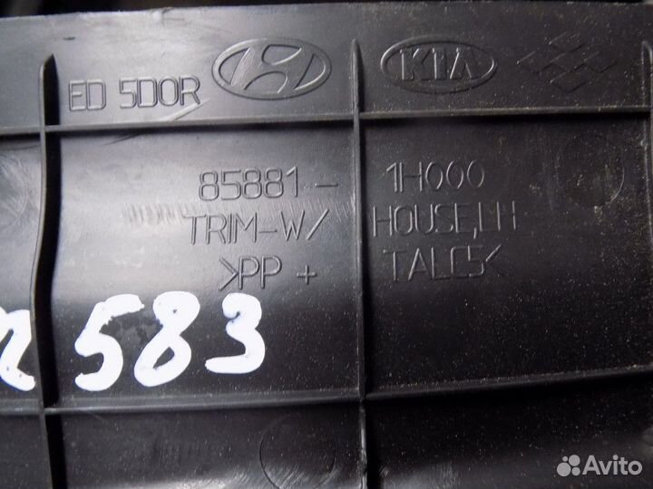 Накладка порога (внутренняя) Ceed 2007- 2012