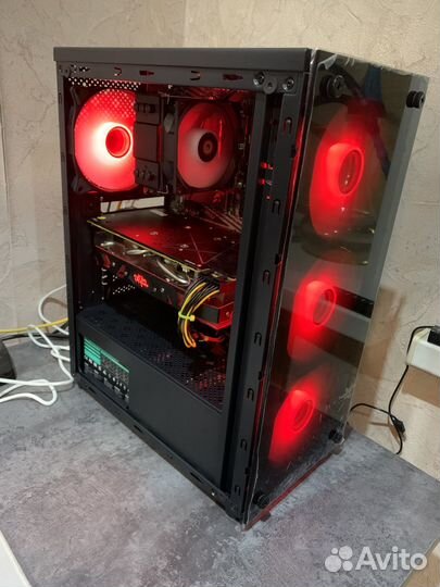 Игровой пк на ryzen 5500/32 gb ddr4/ m2 nwme 256