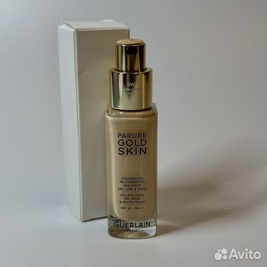 Guerlain тональный крем gold skin 2w