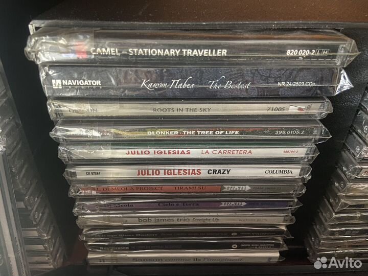 Коллекция cd дисков оригинал iglesias bob james