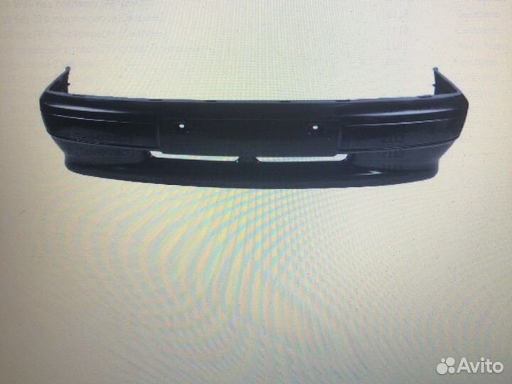 Бампер ваз 2115