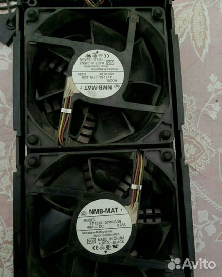 Вентилятор сдвоенный, (кулер)