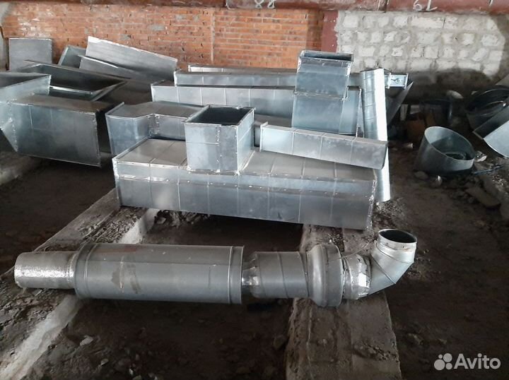 Демонтированная промвентилляция