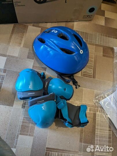 Защита для роликов со шлемом