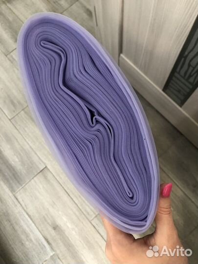 Фатин сиреневый в рулоне