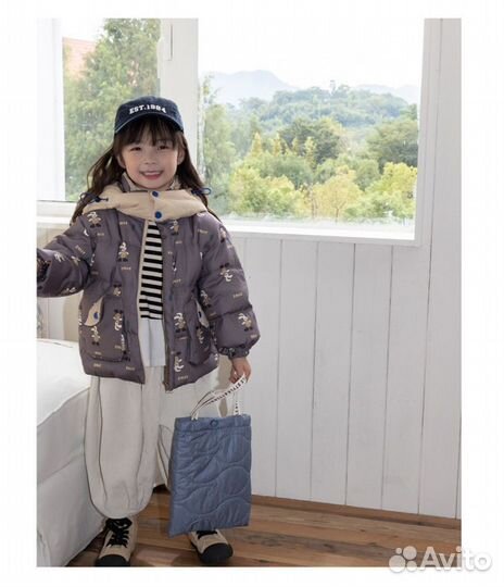 Куртка демисезонная для девочки 80-86 новая