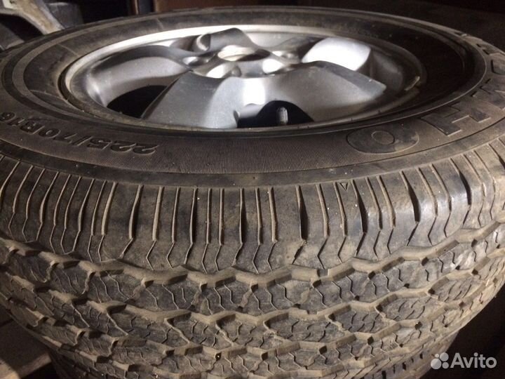 Hyundai Santa Fe Классик Оригинальное колесо R16