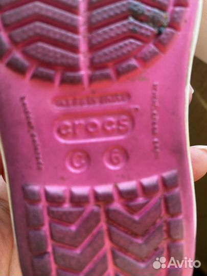 Сандали crocs детские
