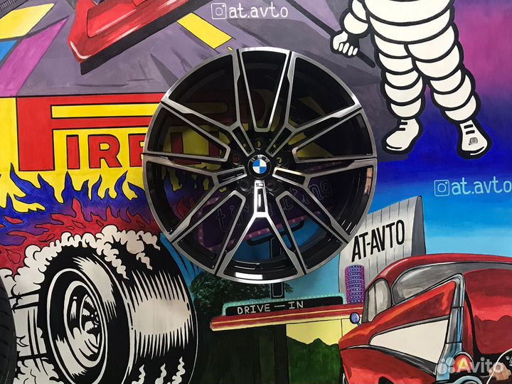 Диски литые R20 BMW Х5 новые разноширокие