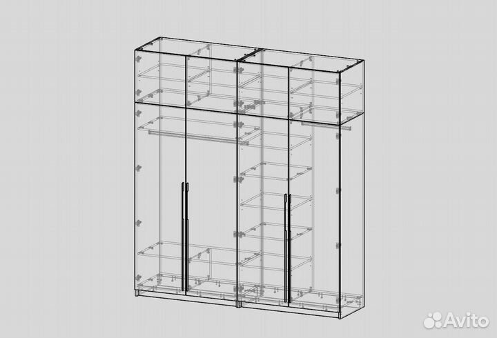 Проектирование и /или изготовление шкафа купе