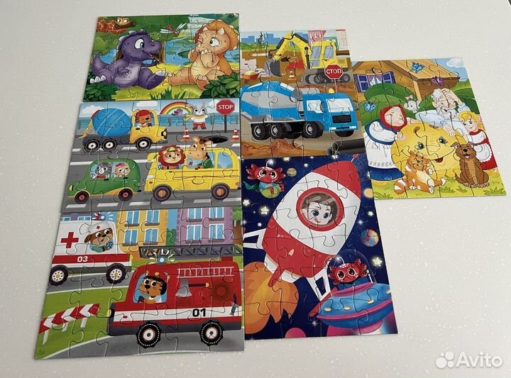 Пазлы детские 24 детали