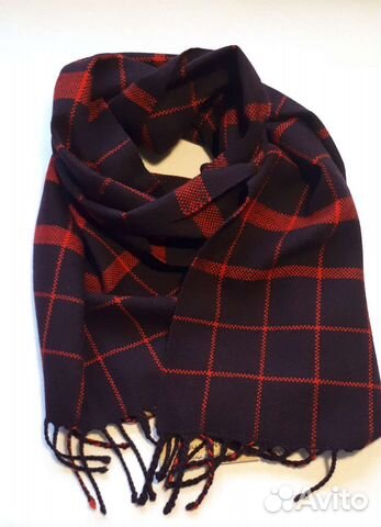 Шарф из натуральных материалов