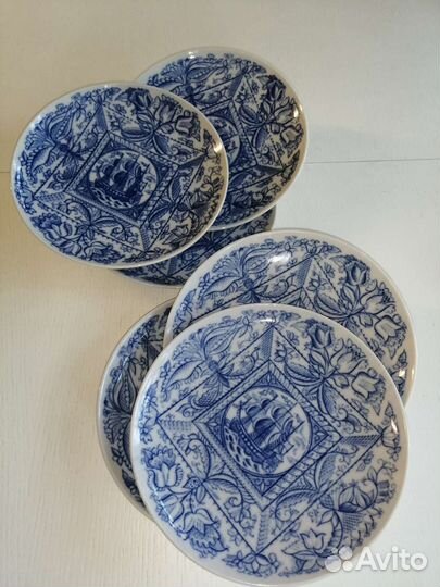 Тарелки лфз фарфор