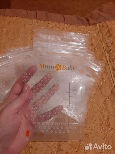 Пакеты для хранения грудного молока