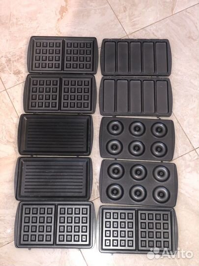 Венскик вафли, панели для мини пекарни 10 шт