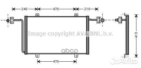 Радиатор кондиционера opel: movano Combi (J9) 2