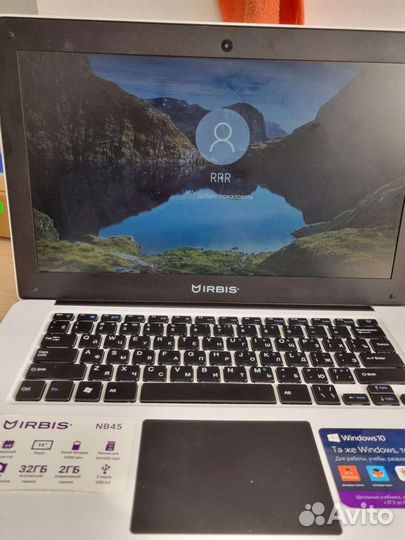 Нетбук Irbis NB65 (ех 78102)