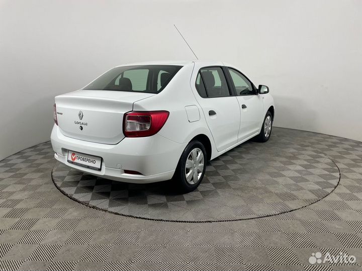 Renault Logan 1.6 МТ, 2018, 53 461 км