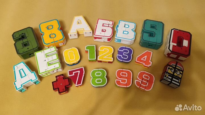 Цифры / буквы трансформеры