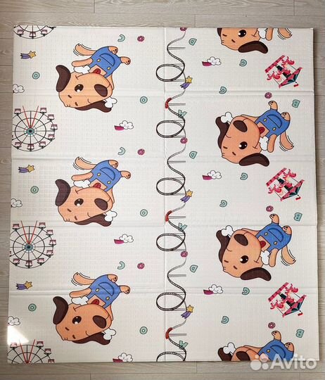 Детский складной термоковрик 200х180х1 см Новый