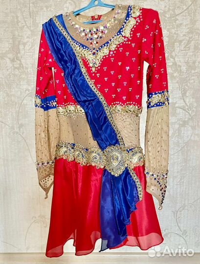 Платье для фигурного катания рост 134-140