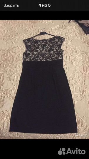 Вечернее платье 48 размер бу