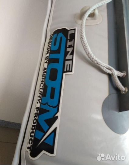 Лодка пвх Stormline Heavy Duty Air Light 400 серая