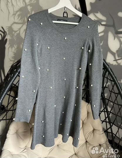 Трикотажное платье Zara