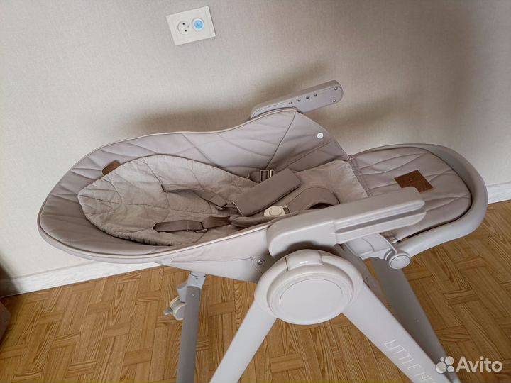 Стульчик для кормления happy baby berny lux