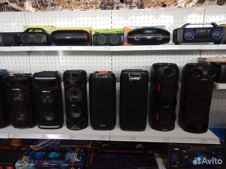 Акустические системы, колонки аккумуляторные