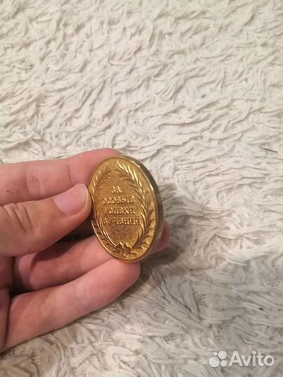 Школьная золотая медаль