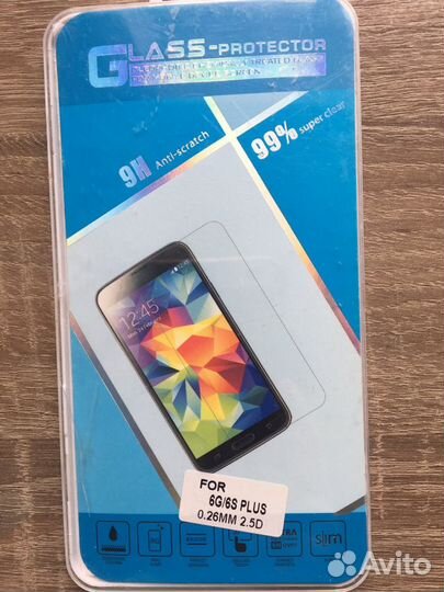 Защитное стекло iPhone 6S+