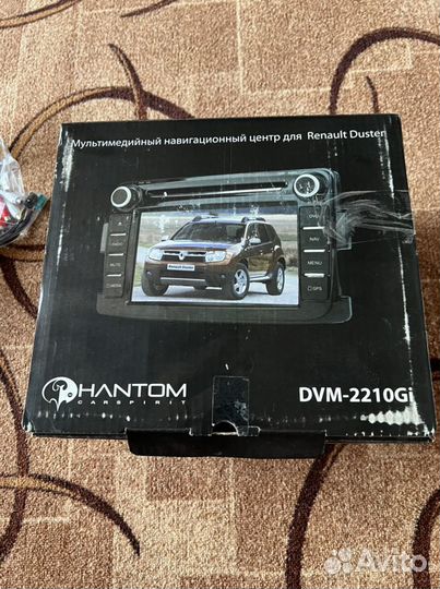 Мультимедиа renault duster huntom dvm-2210Gi