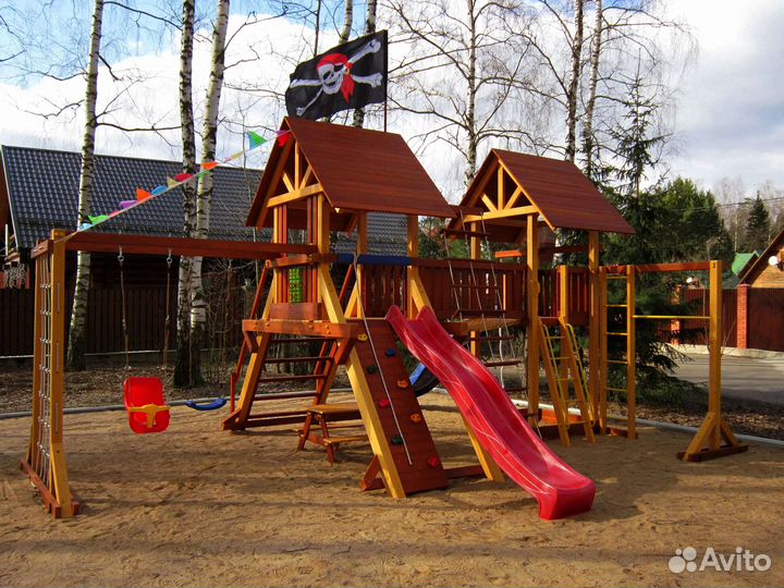 Детская уличная площадка бесплатная доставка