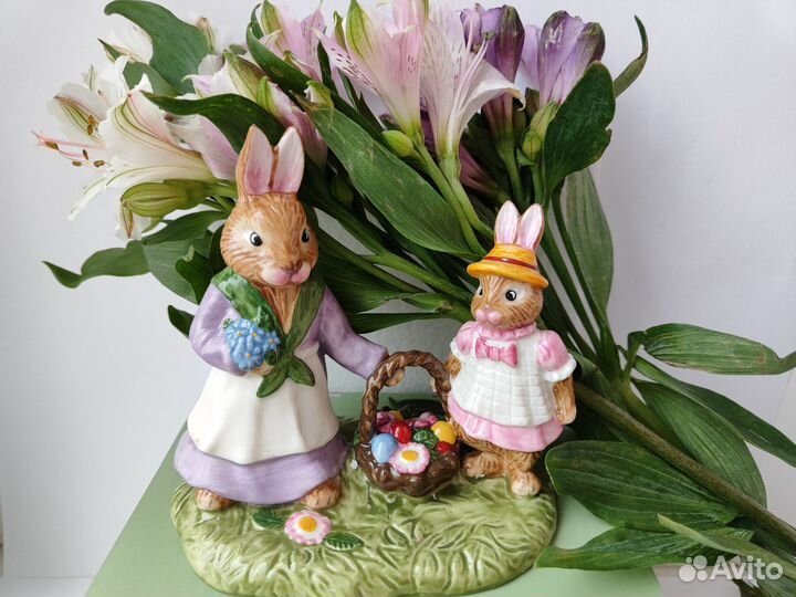 Villeroy & Boch Bunny Tales пасхальная композиция