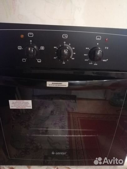 Газовый духовой шкаф
