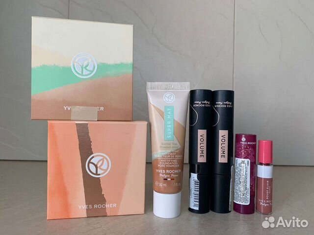 Пудра и хайлайтер Yves roche, ивроше