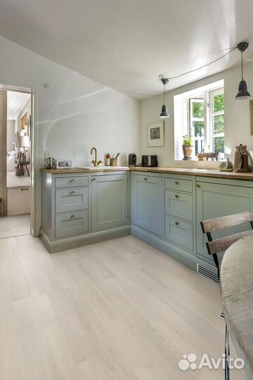 Паркетная доска Kahrs Дуб Coconut Cream