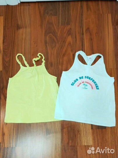 Вещи пакетом на девочку, р.140 (10 вещей)