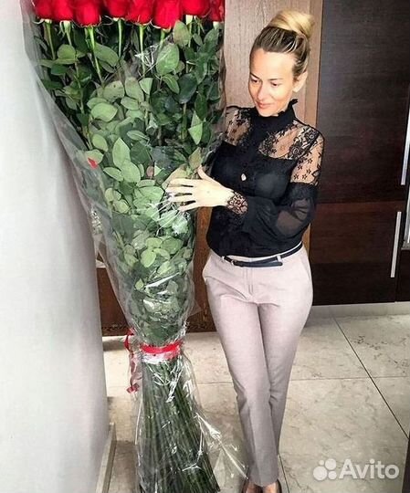 Высокие розы Гигантские розы Доставка цветов