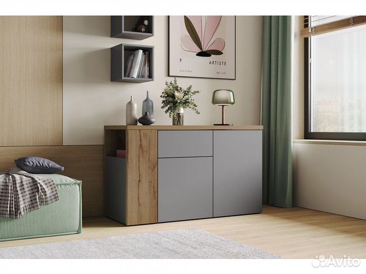 Тумба-трансформер Аксель-1 Grey