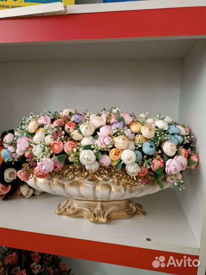 Ваза с цветами