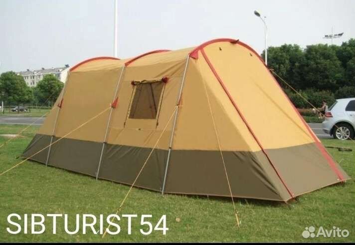 Палатка люкс 4-х местная с кухней высотой 195см