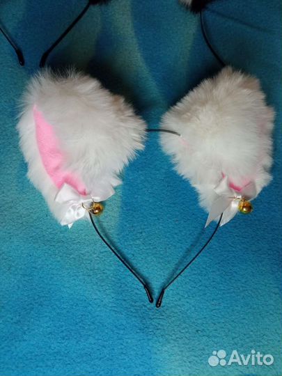 Кошачьи ушки ободок