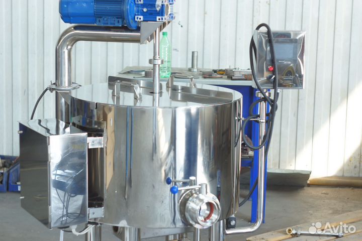 Сыроварня 75л. Пастеризатор молока