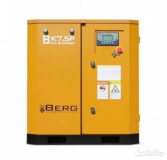 Компрессор 7,5 кВт винтовой berg